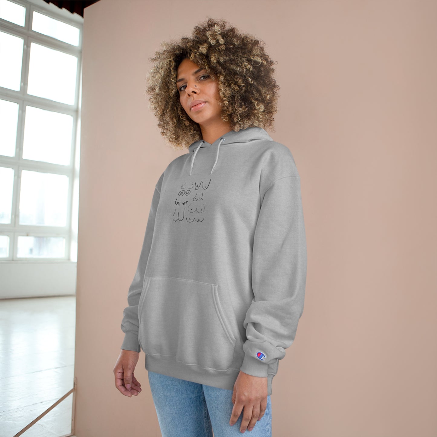 boobs - Champion Hoodie