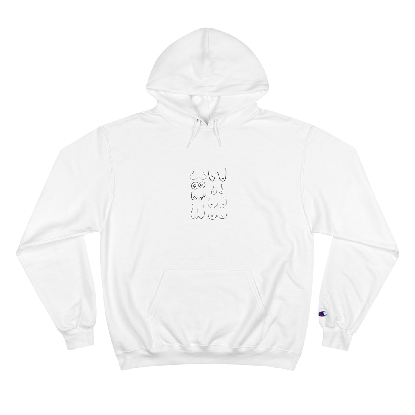 boobs - Champion Hoodie