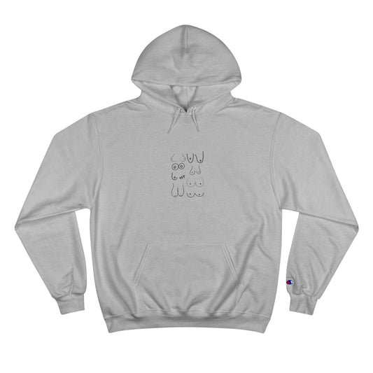 boobs - Champion Hoodie